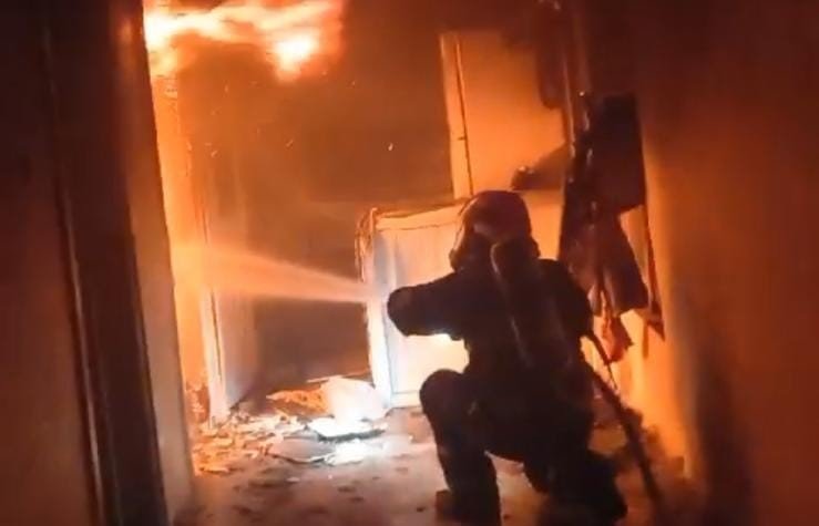Urfa’da yangın: 5 kişi dumandan etkilendi