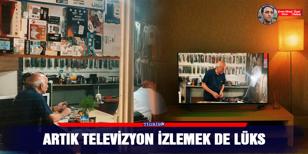 VİDEO - Artık televizyon izlemek de lüks