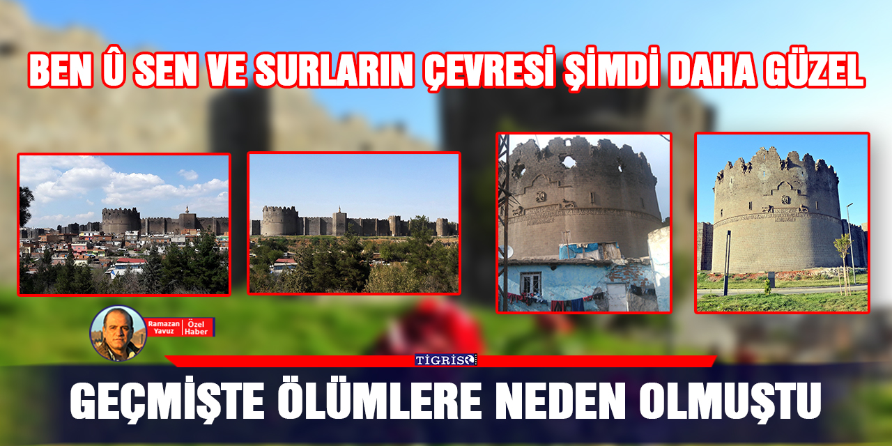 VİDEO - Ben û sen surları ve çevresi şimdi daha güzel