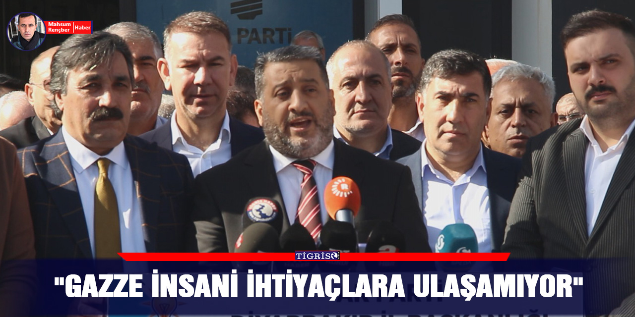 VİDEO -  "Gazze insani ihtiyaçlara ulaşamıyor"