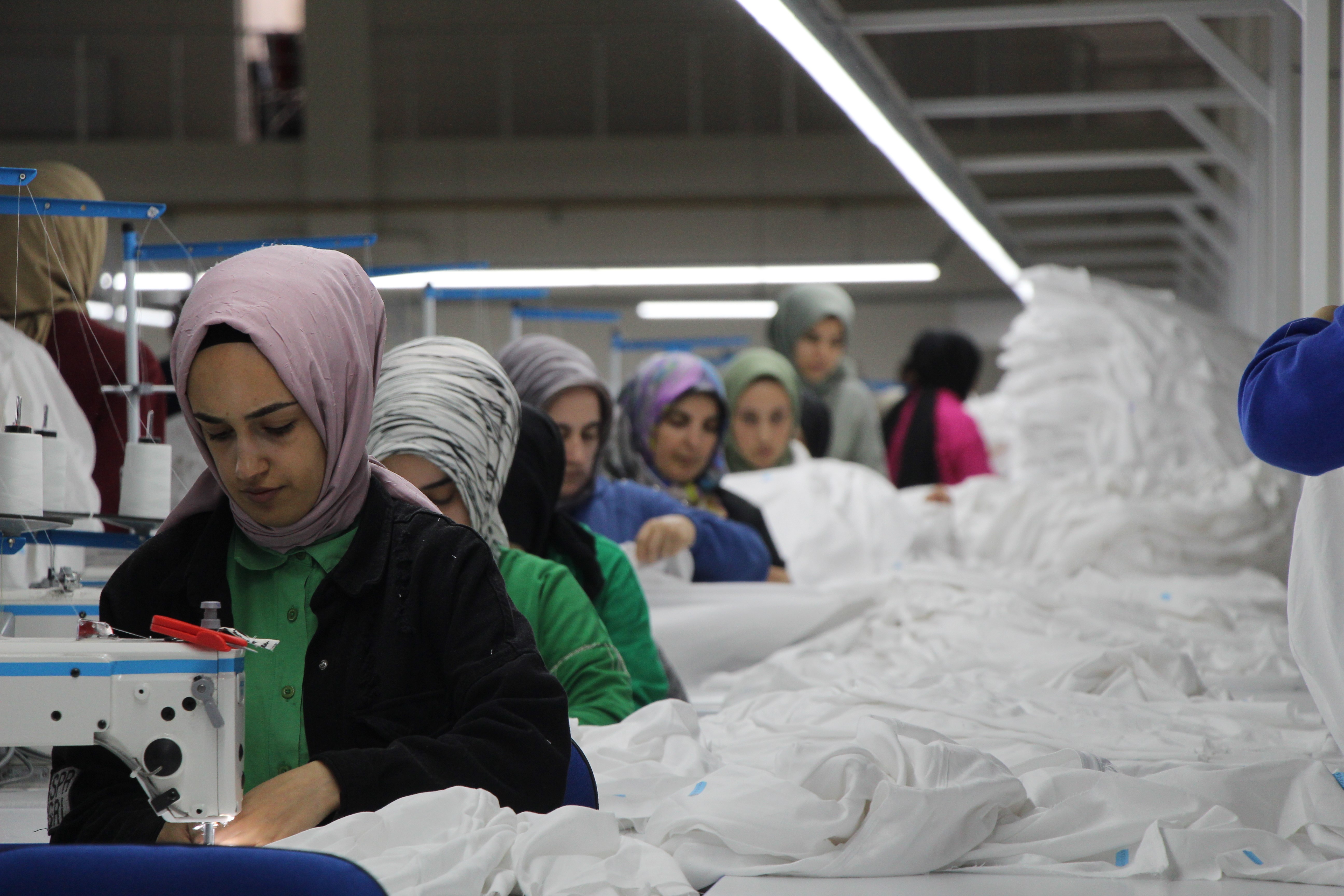 Bingöl’deki 6 tekstil fabrikanda 400 kişi çalışacak