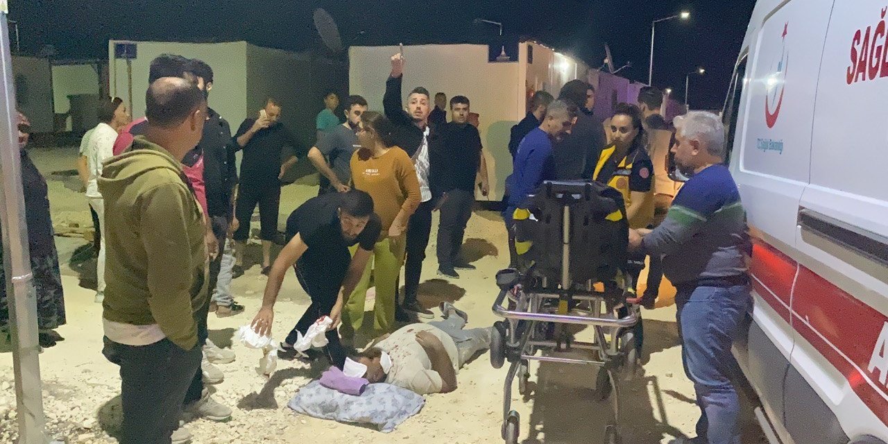 Komşular arasında çıkan kavgada 2 kişi yaralandı