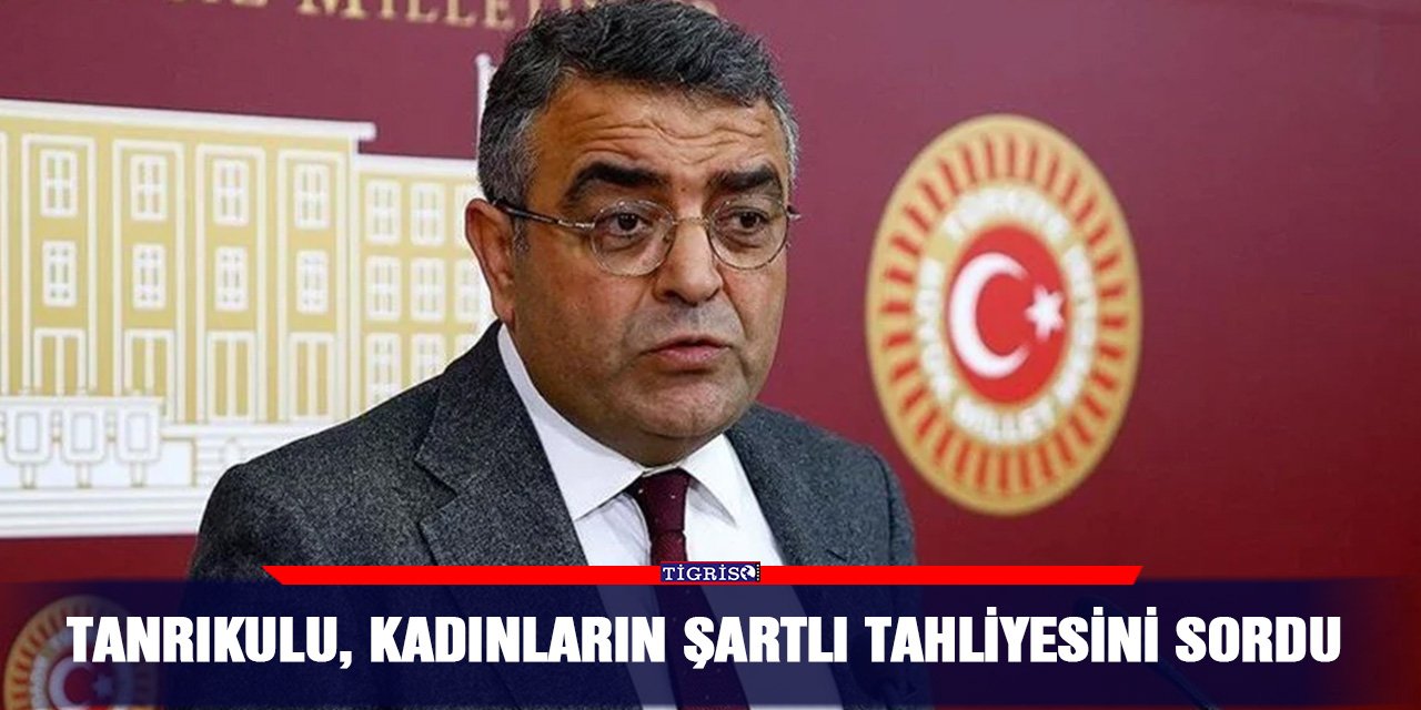 Tanrıkulu, kadınların şartlı tahliyesini sordu