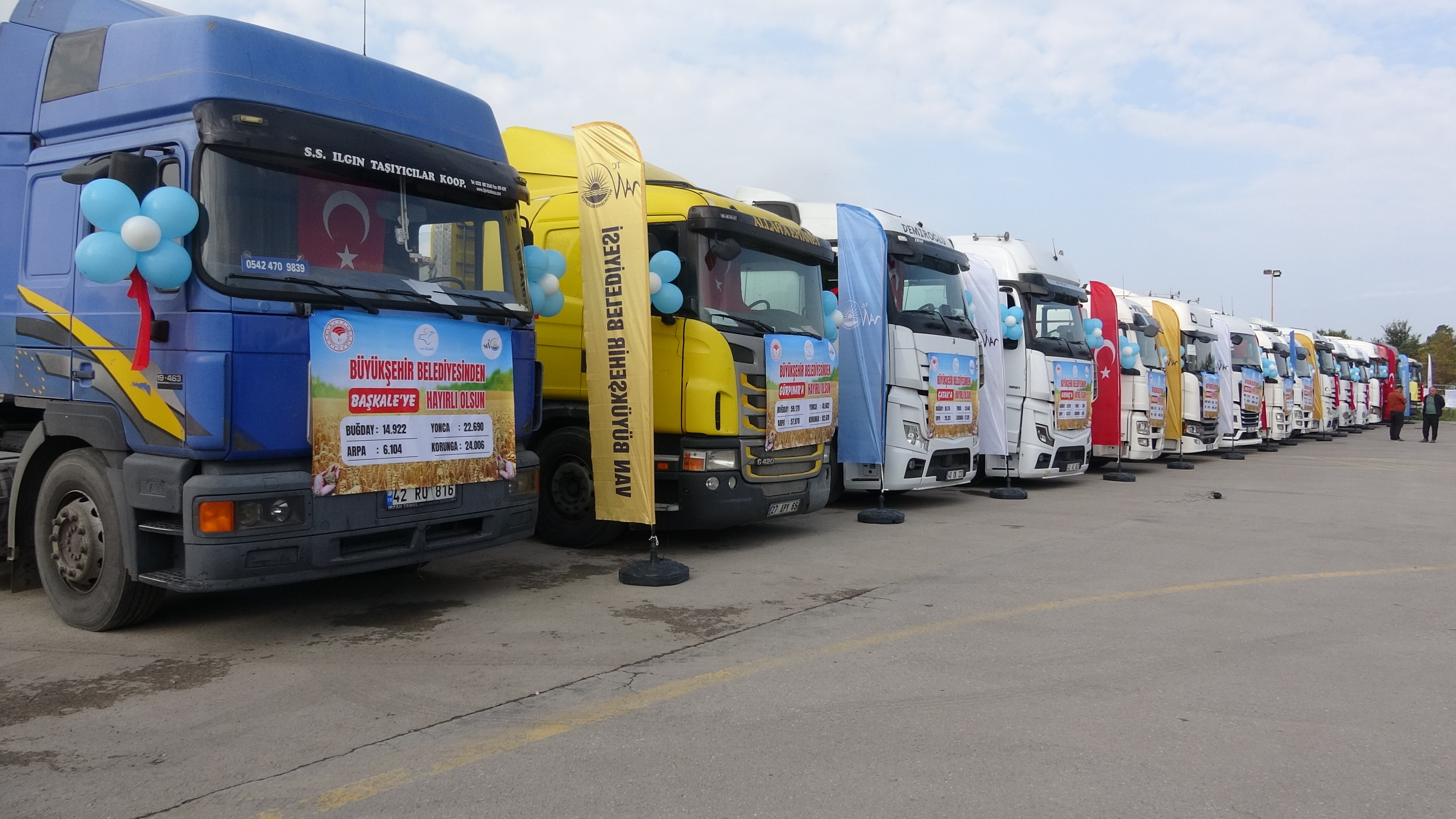 Van'lı çiftçiye tohum desteği