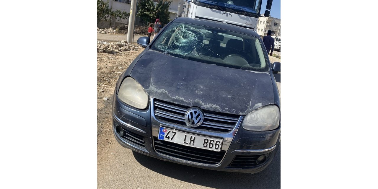 Mardin'de trafik kazası 1 yaralı