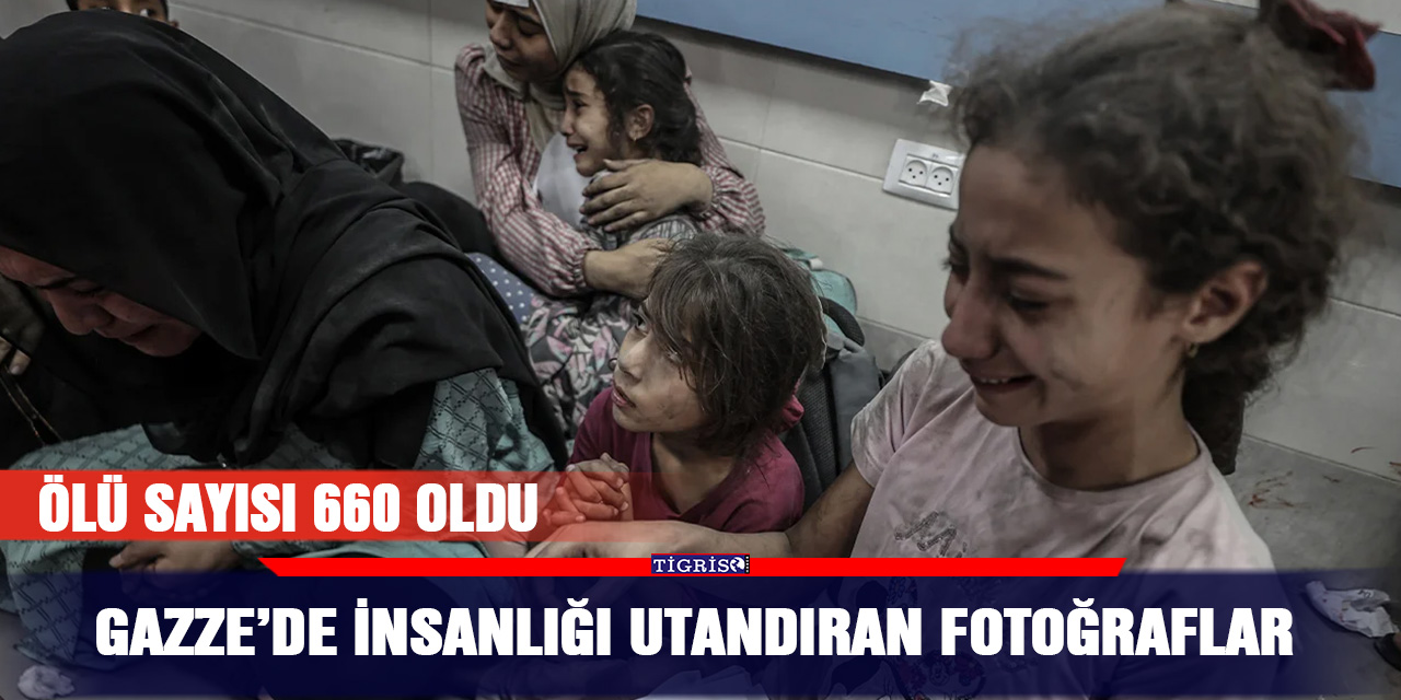 Gazze’de insanlığı utandıran fotoğraflar
