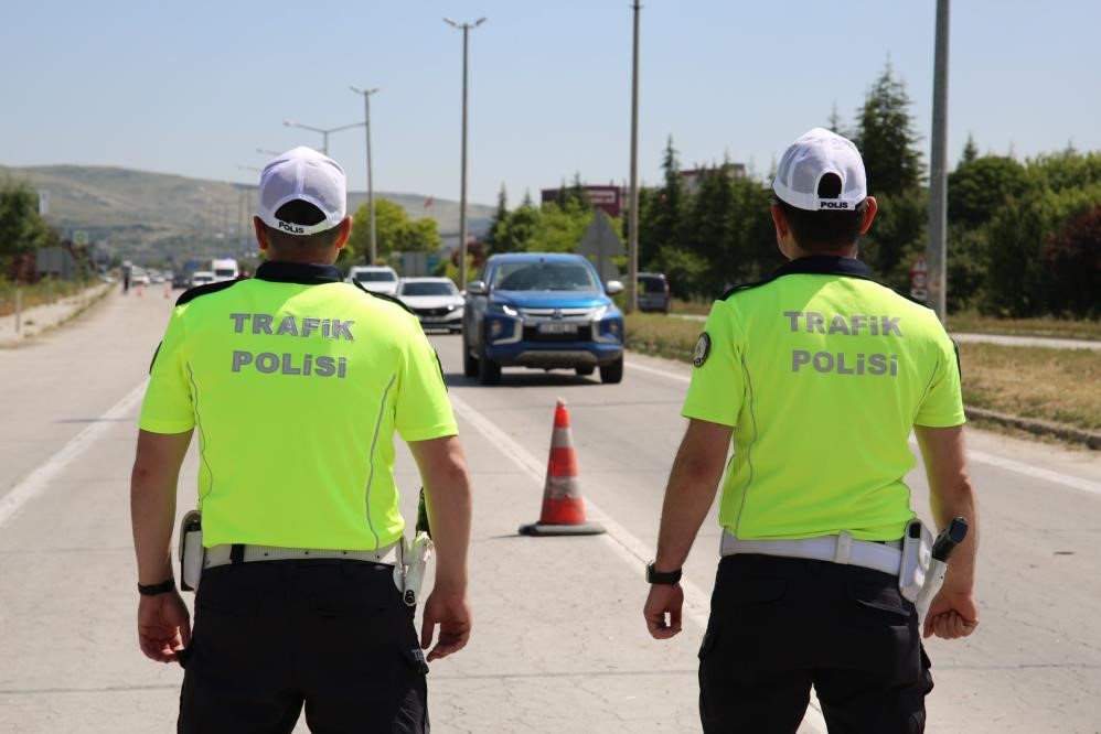 Erzurum’da trafik denetimi