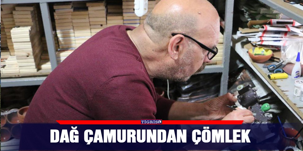 Dağ çamurundan çömlek