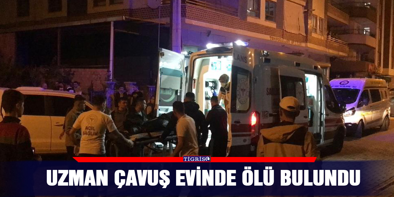 Uzman çavuş evinde ölü bulundu