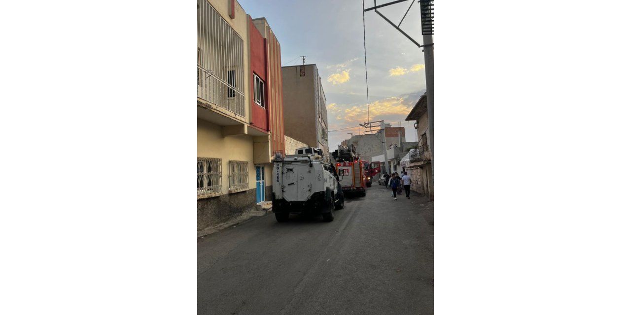 Mardin’de yangın paniği