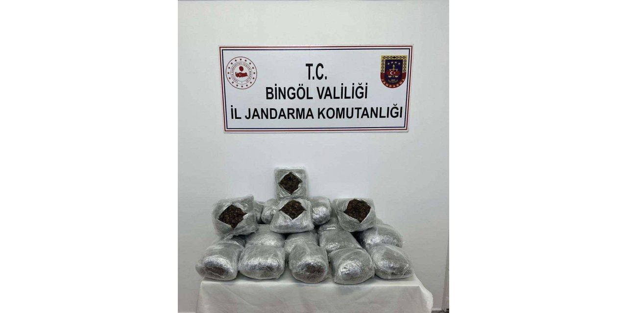 Bingöl'de uyuşturucu madde ele geçirildi