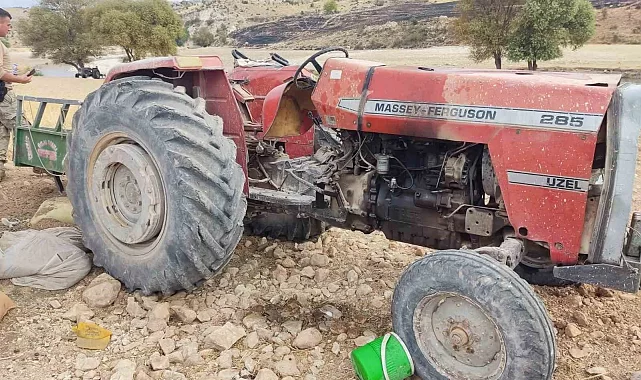 Traktör devrildi: 1 ölü