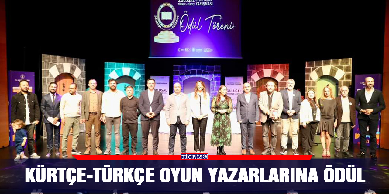 Kürtçe-Türkçe oyun yazarlarına ödül