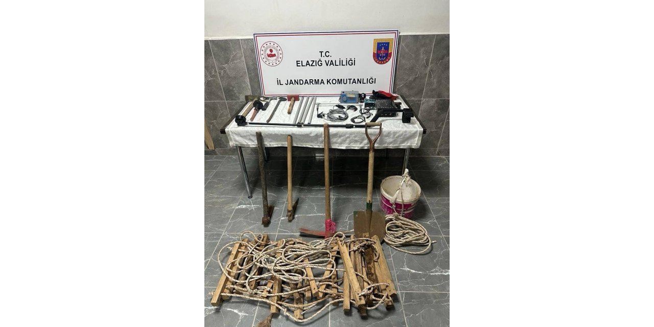 Kaçak kazı yapanlara suçüstü