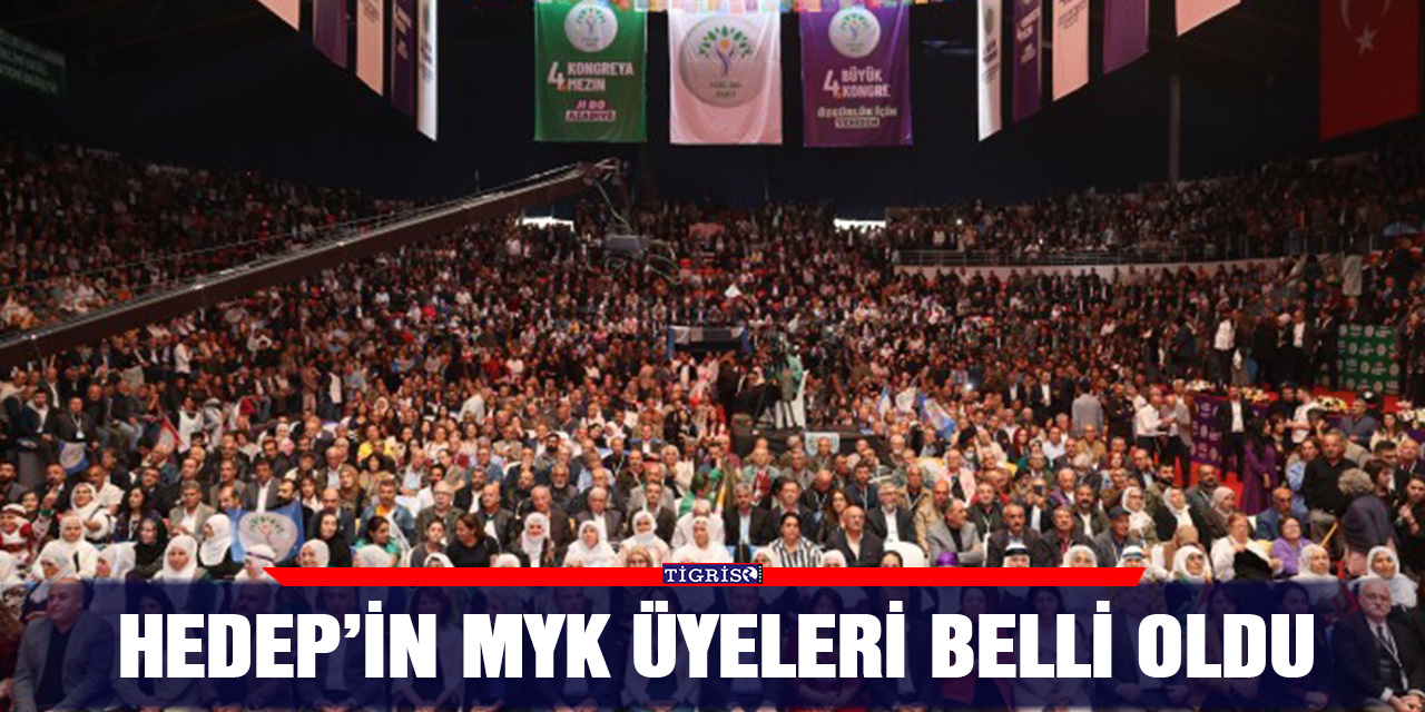 HEDEP’in MYK üyeleri belli oldu