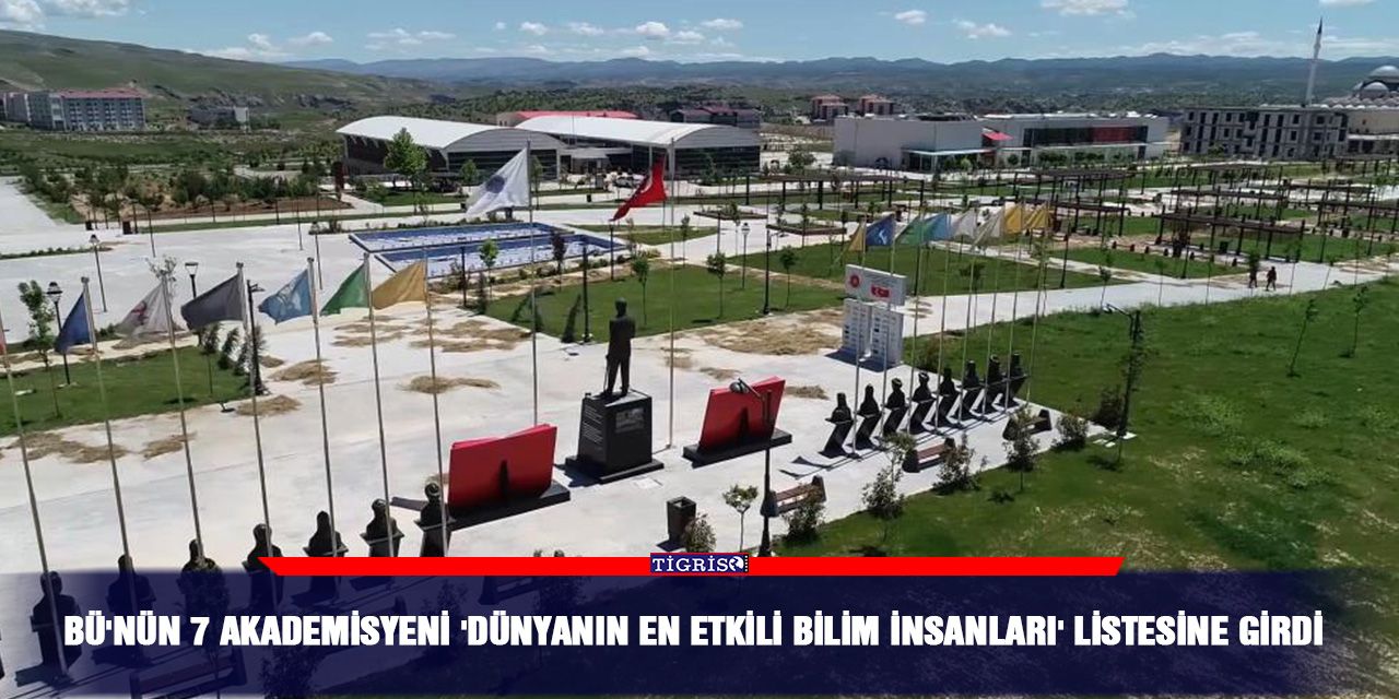 BÜ'nün 7 akademisyeni 'Dünyanın En Etkili Bilim İnsanları' listesine girdi