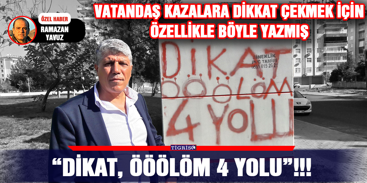 VİDEO - “DİKAT, ÖÖÖLÖM 4 YOLU”!!!