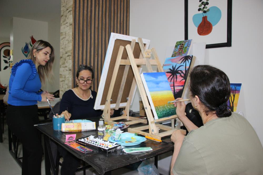 Batman’daki sanat atölyesi gelir kapısı oldu