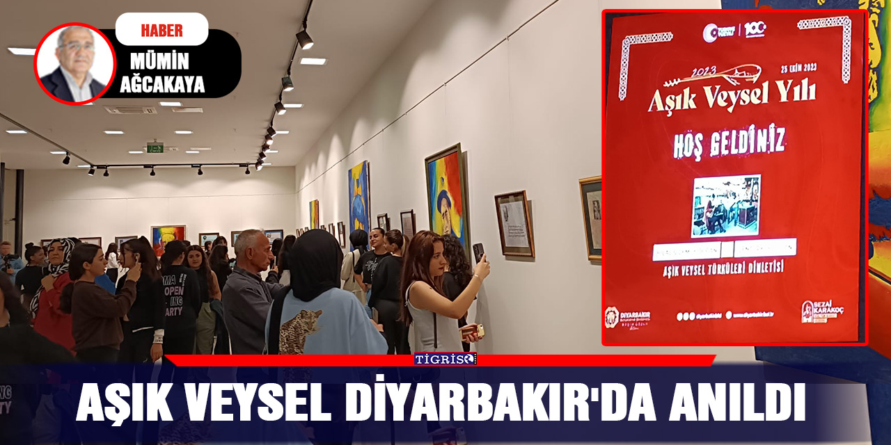 VİDEO - Aşık Veysel Diyarbakır'da Anıldı