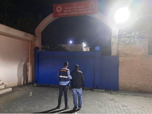 Mardin'de  firari hükümlü yakalandı