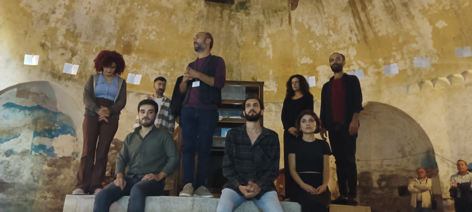 VİDEO - Tarihi hamamda festival tanıtım: 'RENGİNİ KAP GEL'