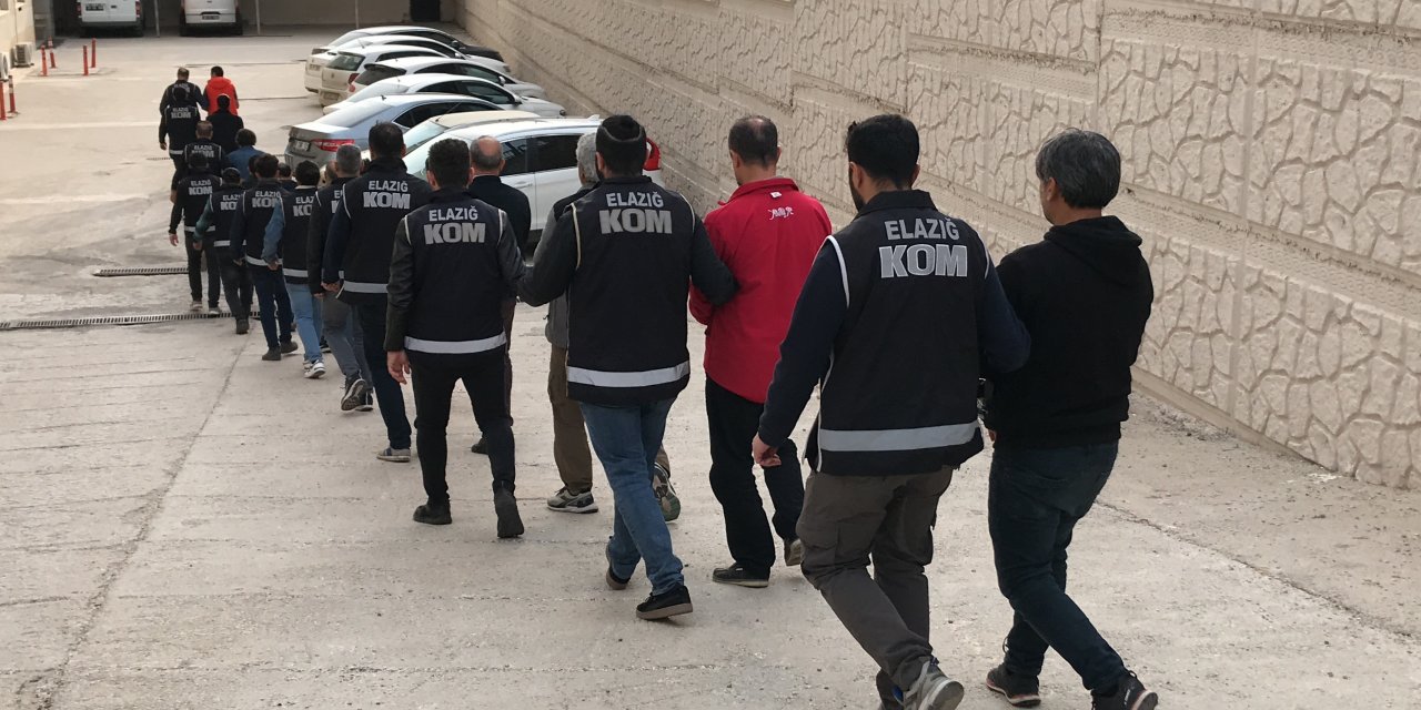 8 ilde 'Kıskaç' operasyonu: 14 tutuklama