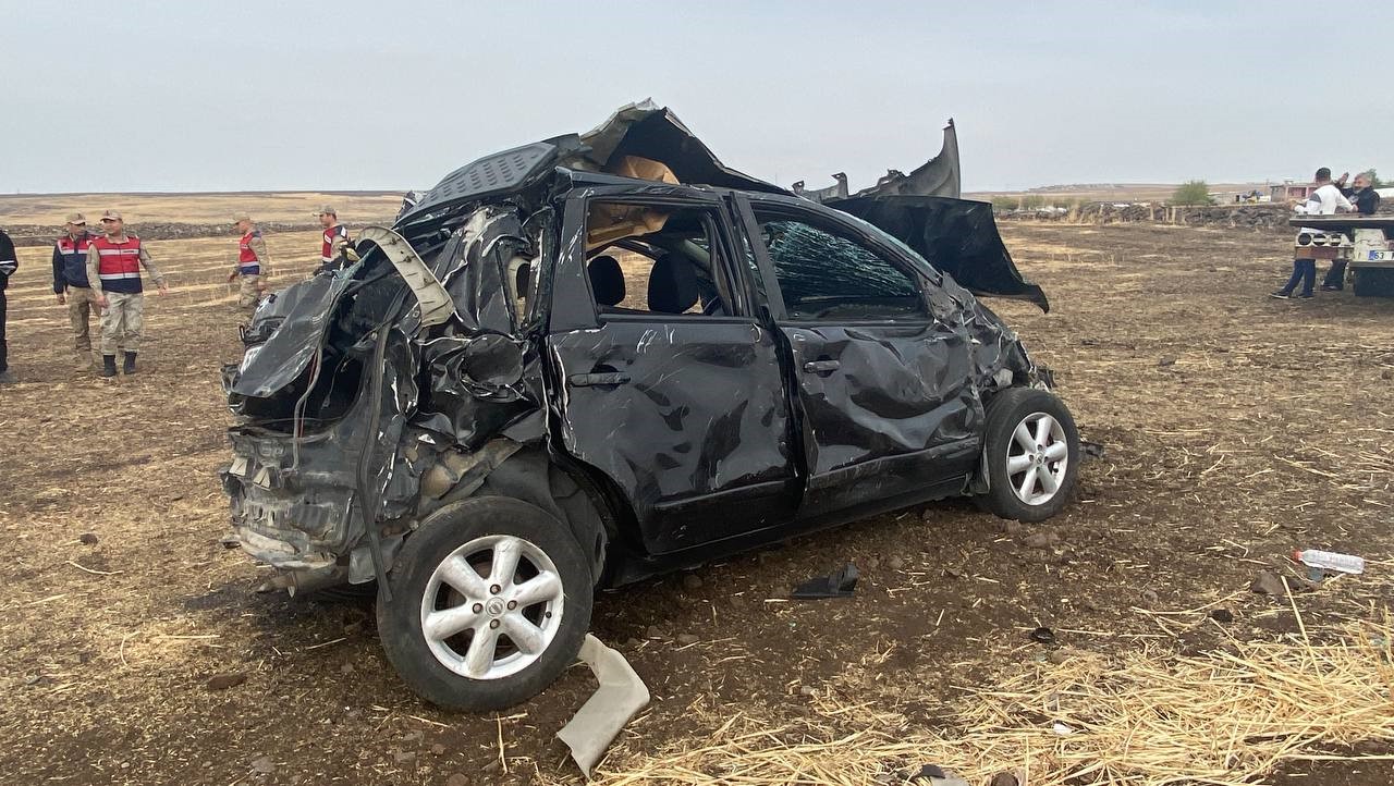 Otomobil takla attı: 7 yaralı