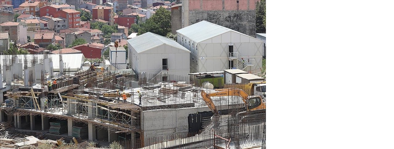 Kentsel dönüşüm inşası önemli rol oynuyor