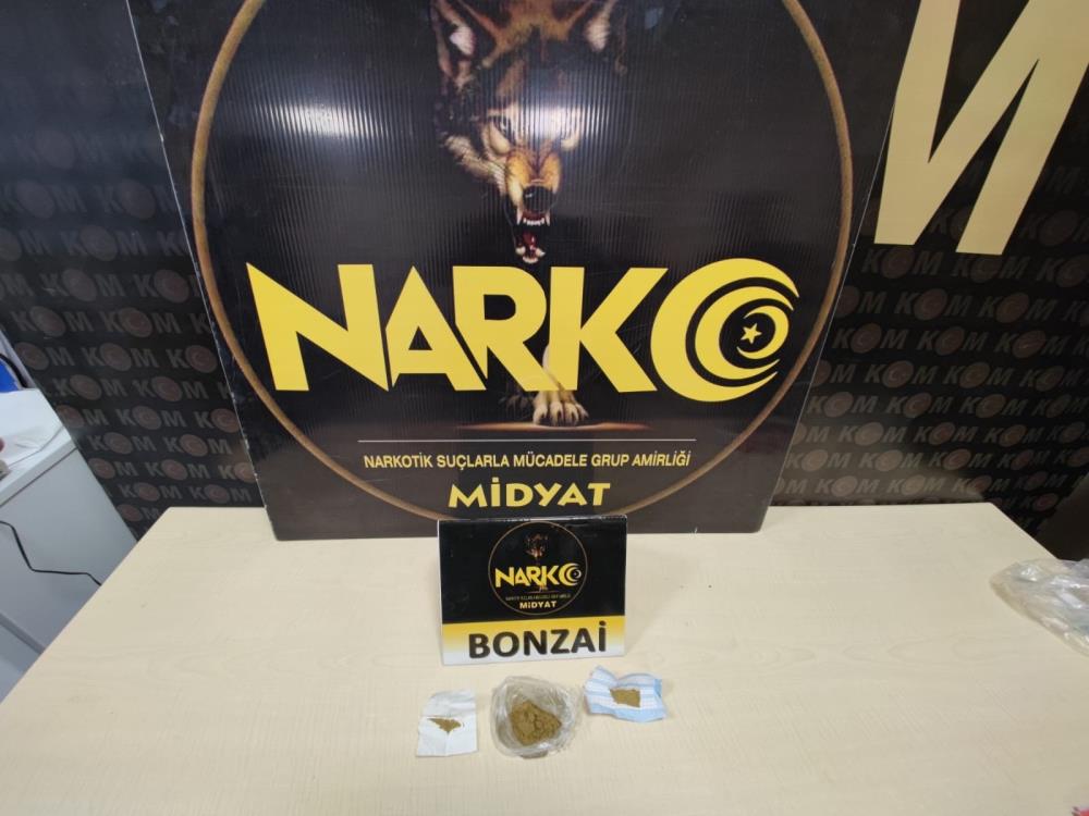 Mardin'de uyuşturucu operasyonu;  3 kişi tutuklandı