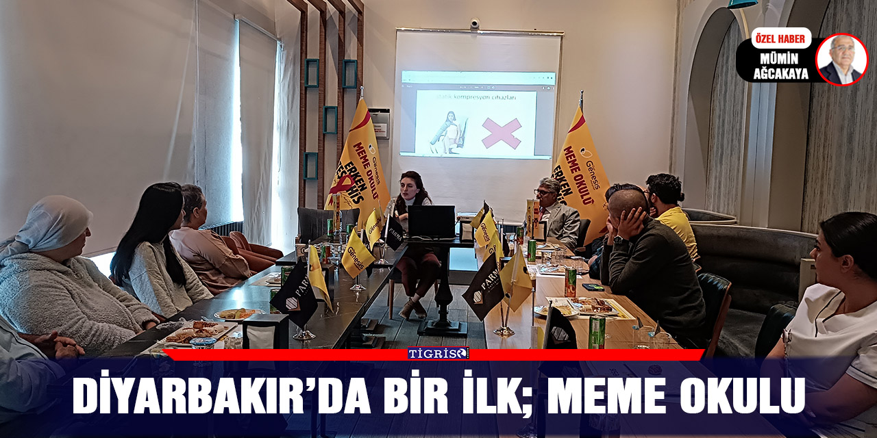 VİDEO - Diyarbakır’da bir ilk; meme okulu