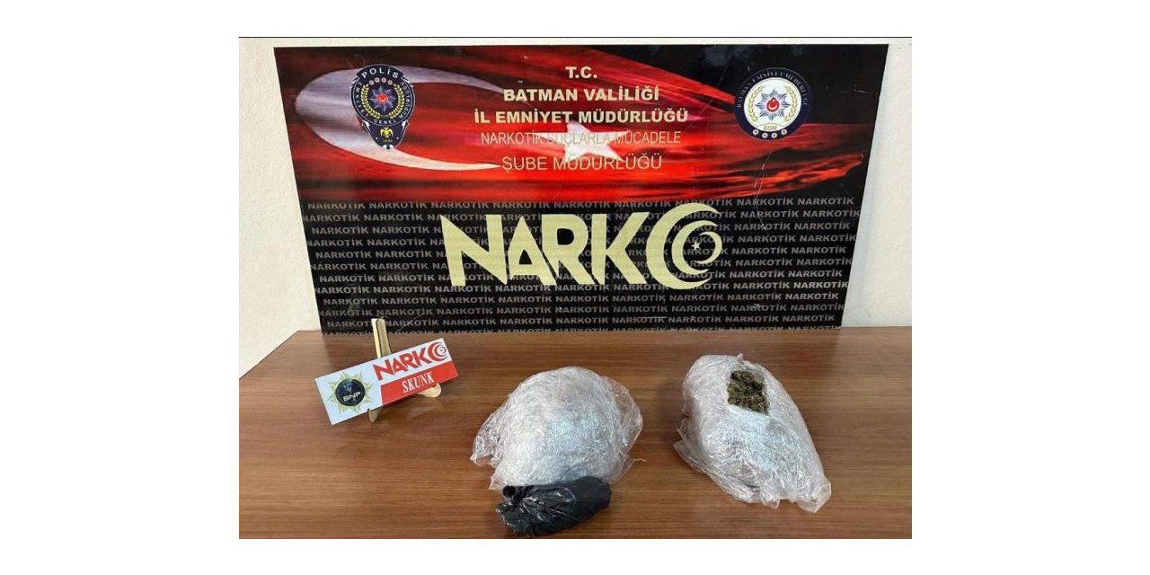Batman’da uyuşturucu operasyonu, 2 kişi tutuklandı