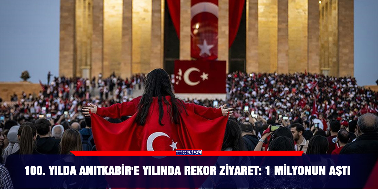 100. yılda Anıtkabir'e yılında rekor ziyaret: 1 milyonun aştı