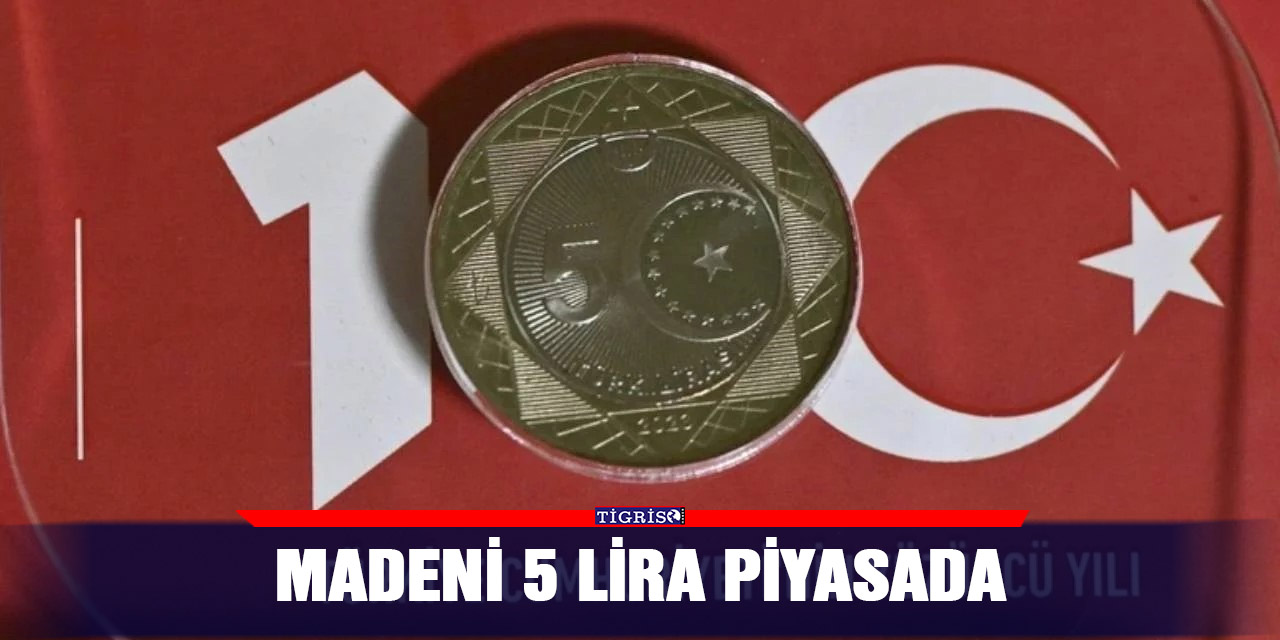 Madeni 5 lira piyasada