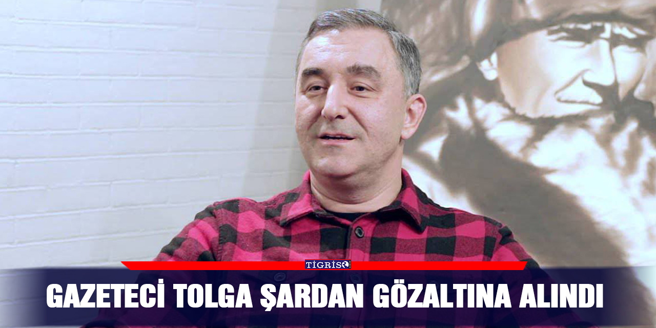 Gazeteci Tolga Şardan Gözaltına Alındı