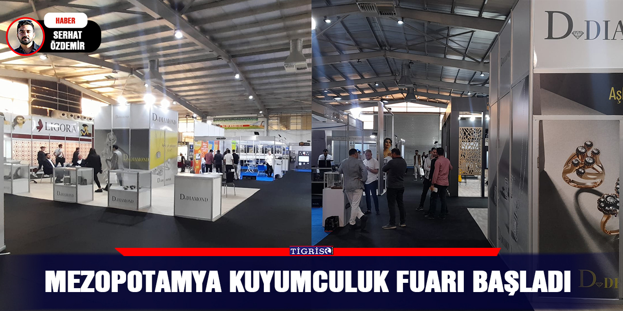 VİDEO - Mezopotamya Kuyumculuk fuarı başladı