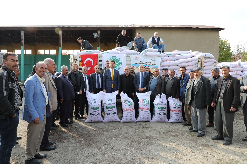 Çiftçilere tohum desteği