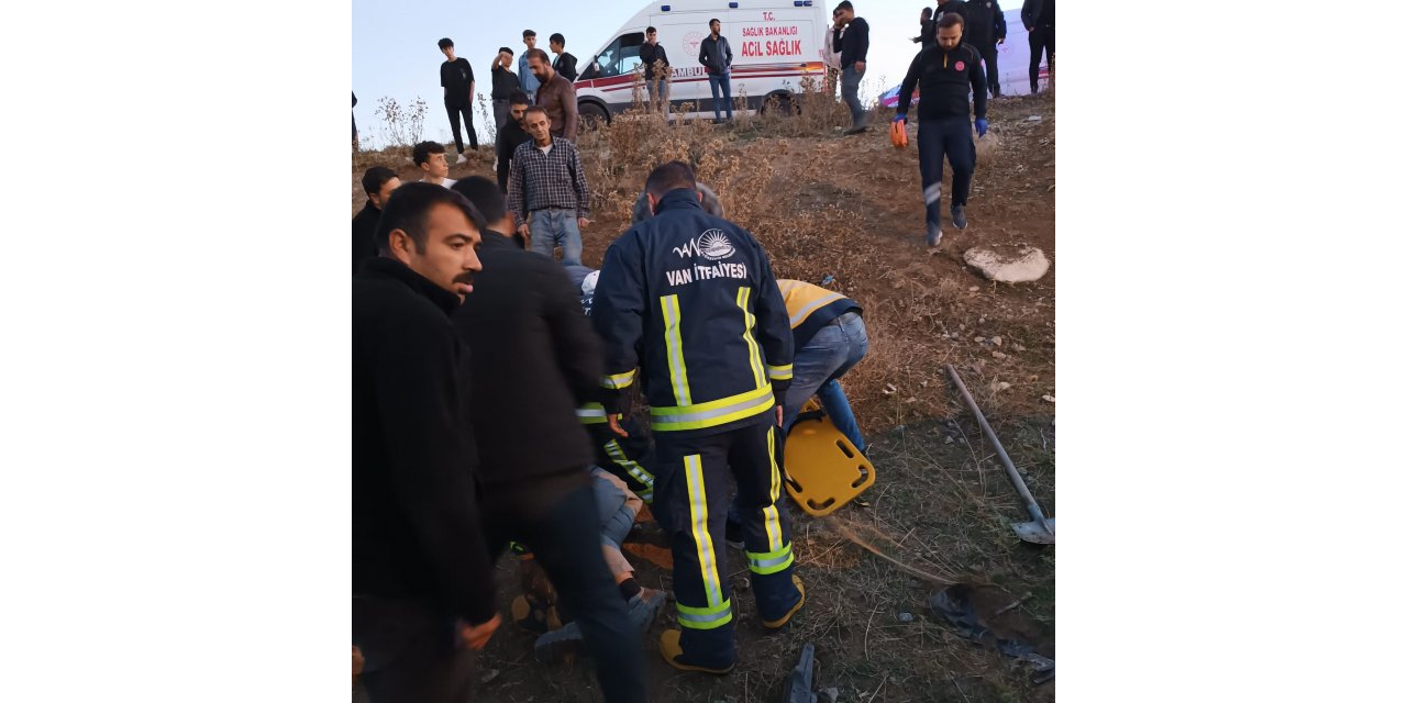 Van'da kaza, 4 yaralı
