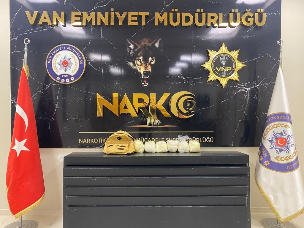Van’da 29 kilo metamfetamin ele geçirildi