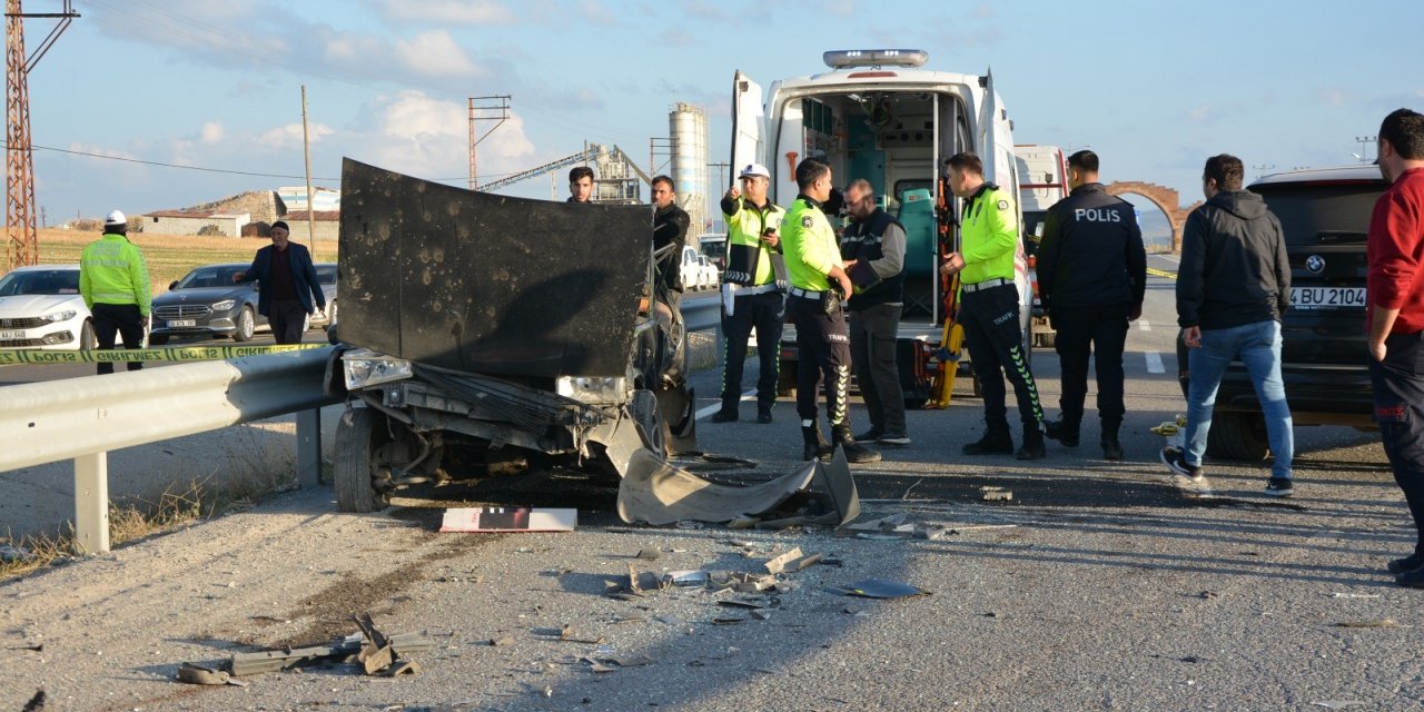 Patnos'ta feci kaza: 1 ölü