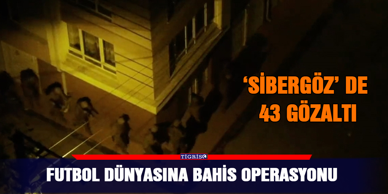 VİDEO - Futbol dünyasına bahis operasyonu