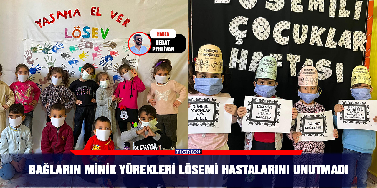 Bağların minik yürekleri lösemi hastalarını unutmadı