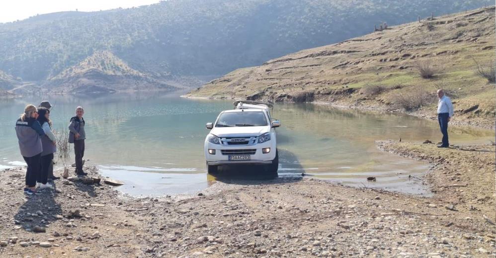 Şirvan Barajı'nda balık türleri incelendi