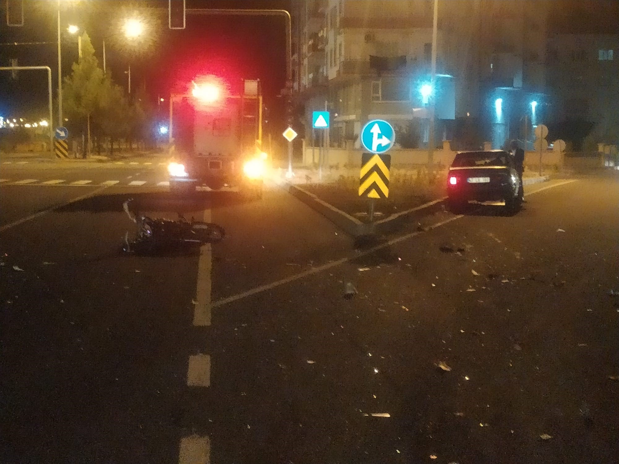 Mardin’de otomobil ile motosiklet çarpıştı: 1 ölü, 1 yaralı