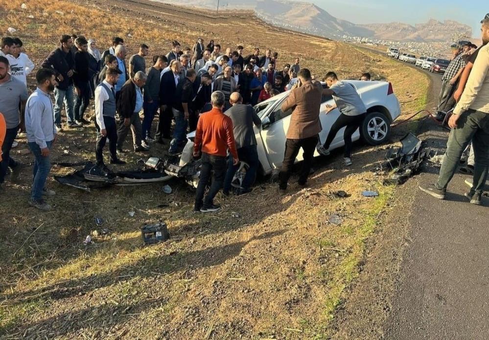 Mardin'de trafik kazası 2'si ağır 6 yaralı