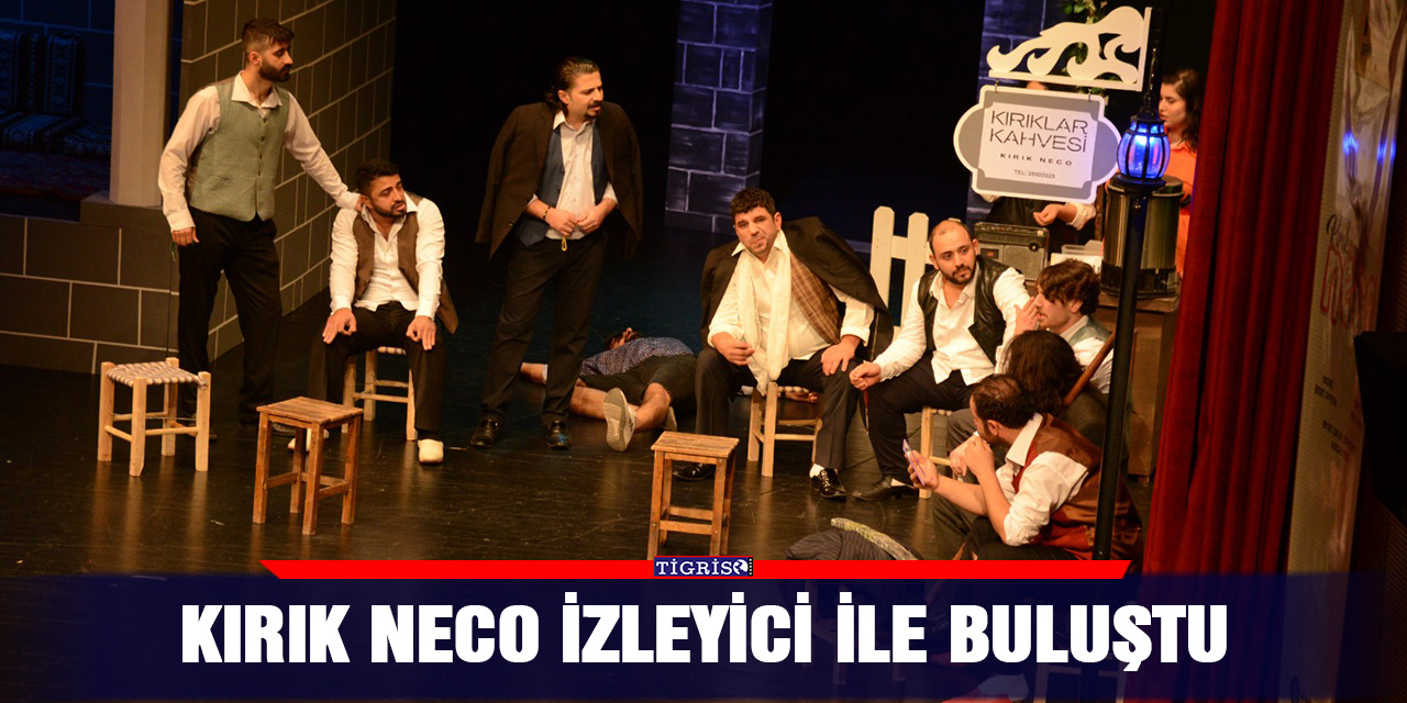 Kırık Neco izleyici ile buluştu