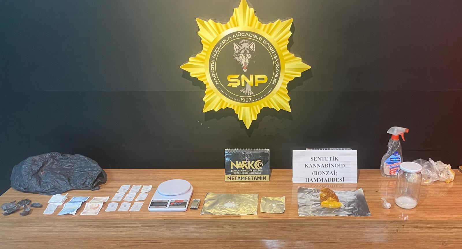 Şanlıurfa'da uyuşturucu operasyonu