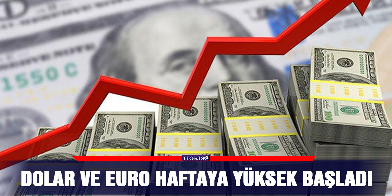Dolar ve Euro haftaya yüksek başladı