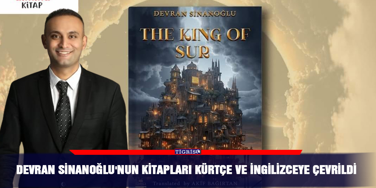 Devran Sinanoğlu'nun kitapları Kürtçe ve İngilizce'ye çevrildi