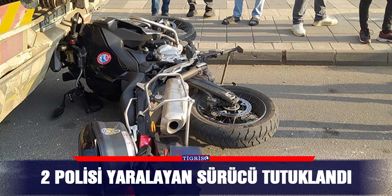 2 polisi yaralayan sürücü tutuklandı