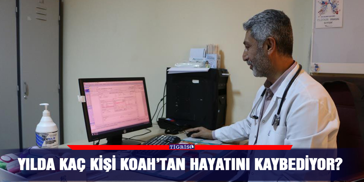 Yılda kaç kişi KOAH’tan hayatını kaybediyor?
